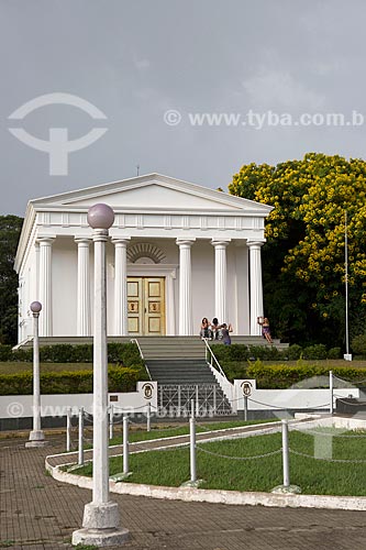  General view of Main temple of the Brazilian Society of Eubiose  - Sao Lourenco city - Minas Gerais state (MG) - Brazil