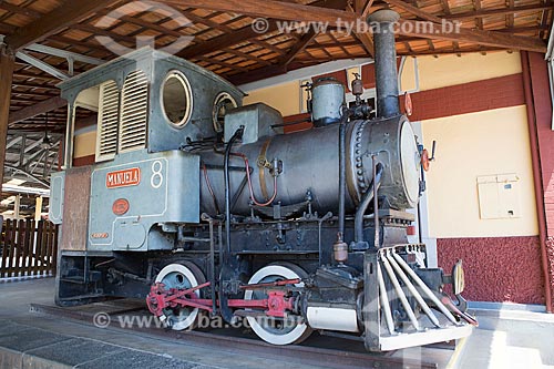  Train of Lokomotivfabrik Krauss & Comp 8, Germany 2761 (1892) - on exhibit Sao Lourenco Train Station  - Sao Lourenco city - Minas Gerais state (MG) - Brazil