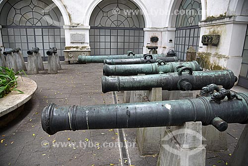  Cannons - Courtyard of the Cannons - National Historical Museum  - Rio de Janeiro city - Rio de Janeiro state (RJ) - Brazil