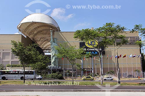  Replica of the statue of liberty in New York City Center Mall  - Rio de Janeiro city - Rio de Janeiro state (RJ) - Brazil