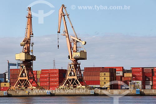  Containers - Capuaba Terminal of Vitoria Port  - Vila Velha city - Espirito Santo state (ES) - Brazil