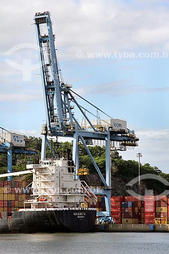  R.R. Europa cargo ship - Capuaba Terminal  - Vila Velha city - Espirito Santo state (ES) - Brazil