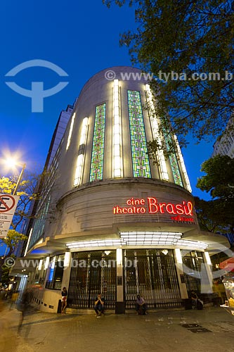  Facade of the Cine Theatro Brasil Vallourec Cultural Center - old Cine Theatro Brasil (1932)  - Belo Horizonte city - Minas Gerais state (MG) - Brazil