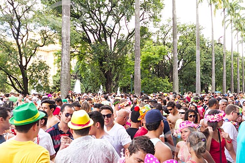  Revelers - Liberdade Square (Liberty Square) during the carnival  - Belo Horizonte city - Minas Gerais state (MG) - Brazil