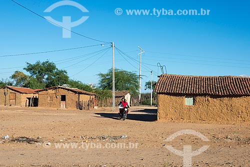  Clay houses of Caatinga Grande Village - Truka tribe  - Cabrobo city - Pernambuco state (PE) - Brazil