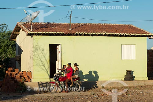  House of Caatinga Grande Village - Truka tribe  - Cabrobo city - Pernambuco state (PE) - Brazil