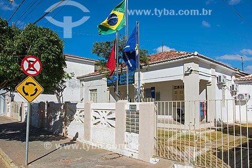  Facade of headquarters of the Public Ministry - Monteiro city  - Monteiro city - Paraiba state (PB) - Brazil