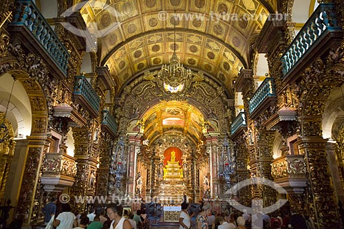  Inside of the Our Lady of Monte Serrat Church (1671) - Sao Bento Monastery  - Rio de Janeiro city - Rio de Janeiro state (RJ) - Brazil