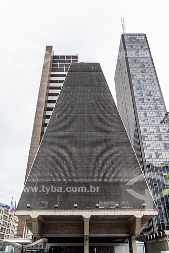  Facade of the Headquarters of Federation of Sao Paulo State Industries (FIESP) - Paulista Avenue  - Sao Paulo city - Sao Paulo state (SP) - Brazil