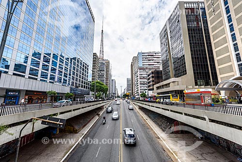  Exit of the Jose Roberto Fanganiello Melhem Tunnel to Paulista Avenue  - Sao Paulo city - Sao Paulo state (SP) - Brazil