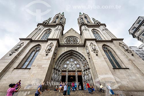  Facade of the Se Cathedral (Metropolitan Cathedral of Nossa Senhora da Assuncao) - 1954  - Sao Paulo city - Sao Paulo state (SP) - Brazil