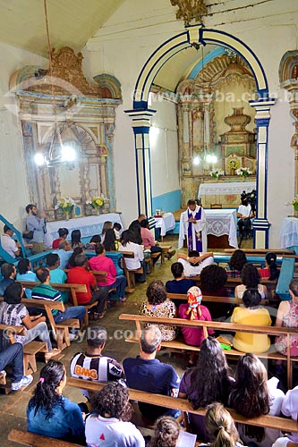  Mass of 1 year in honor of the dead of dam rupture of the Samarco company mining rejects in Mariana city (MG) - Our Lady of Mercy Church  - Mariana city - Minas Gerais state (MG) - Brazil