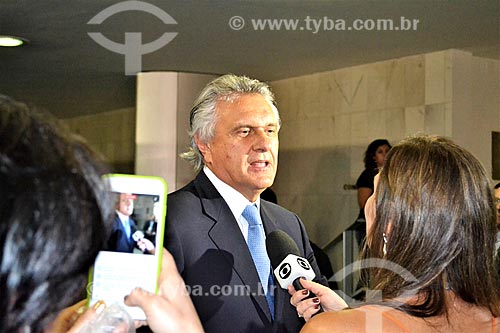  Interview with the Senator Ronaldo Caiado during the judgment session of the President Dilma Rousseff impeachment in the Federal Senate  - Brasilia city - Distrito Federal (Federal District) (DF) - Brazil