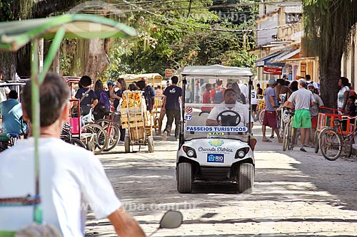  Ride of electric cart from Paqueta Island  - Rio de Janeiro city - Rio de Janeiro state (RJ) - Brazil