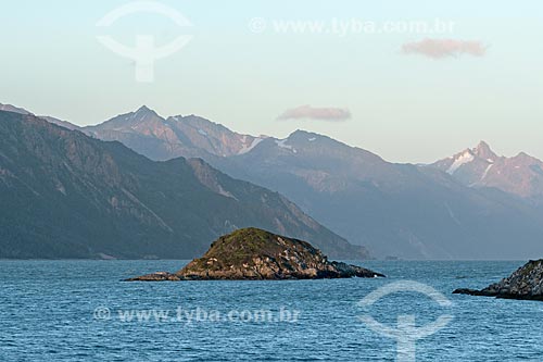  View of the Almirantazgo Fjord  - Tierra del Fuego Province - Chile