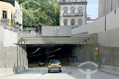  Entrance of the Rio 450 Tunnel  - Rio de Janeiro city - Rio de Janeiro state (RJ) - Brazil