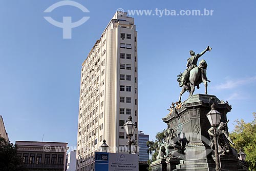  Equestrian statue of Dom Pedro I (1862) - Tiradentes Square  - Rio de Janeiro city - Rio de Janeiro state (RJ) - Brazil