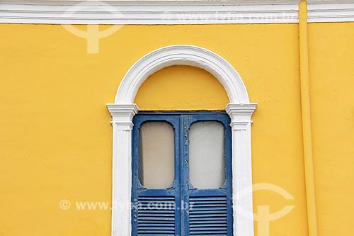  Detail of historic house - Prainha neighborhood  - Vila Velha city - Espirito Santo state (ES) - Brazil