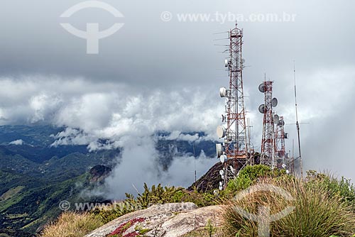  Telecommunication tower of the PETROBRAS - Caledonia Peak - Tres Picos State Park  - Nova Friburgo city - Rio de Janeiro state (RJ) - Brazil