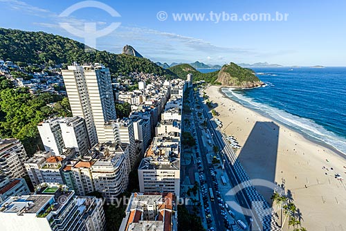  General view of the Leme Beach - Environmental Protection Area of Morro do Leme  - Rio de Janeiro city - Rio de Janeiro state (RJ) - Brazil