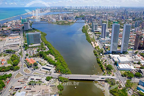  Aerial photo of the Limoeiro Bridge  - Recife city - Pernambuco state (PE) - Brazil