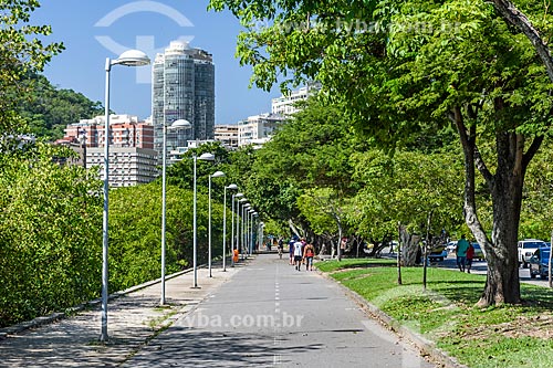  Bike lane - Rodrigo de Freitas Lagoon  - Rio de Janeiro city - Rio de Janeiro state (RJ) - Brazil
