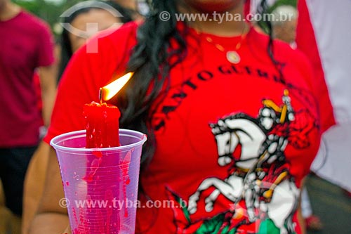  Candles lit in honor of Sao Jorge Day  - Rio de Janeiro city - Rio de Janeiro state (RJ) - Brazil