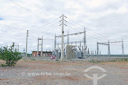  Substation of lift station of the Project of Integration of Sao Francisco River with the watersheds of Northeast setentrional  - Cabrobo city - Pernambuco state (PE) - Brazil