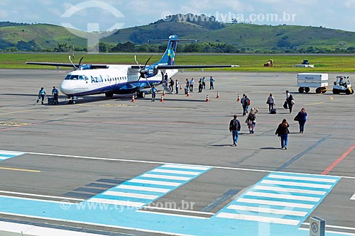  Boarding area of the Presidente Itamar Augusto Cautieiro Franco Regional Airport  - Goiana city - Minas Gerais state (MG) - Brazil
