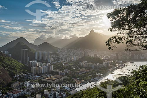  View of the Botafogo Bay from Urca Mountain  - Rio de Janeiro city - Rio de Janeiro state (RJ) - Brazil