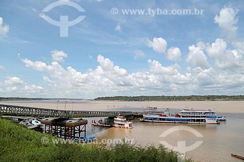  View of the Waterway Terminal of Cai NAgua  - Porto Velho city - Rondonia state (RO) - Brazil