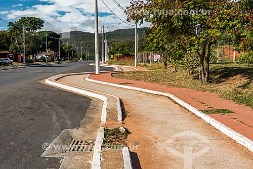  Bike lane - Vila do Cipo Village  - Santana do Riacho city - Minas Gerais state (MG) - Brazil