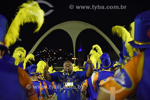  Drum - Marques de Sapucai Sambadrome during the rehearsal technical of carnival to parade of the Gremio Recreativo Escola de Samba Paraiso do Tuiuti Samba School  - Rio de Janeiro city - Rio de Janeiro state (RJ) - Brazil