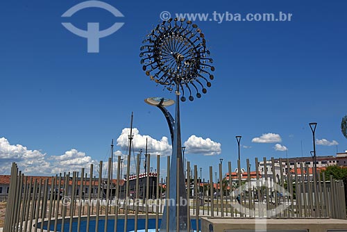  Detail of Pyre of the Olympic Games - Rio 2016 - Candelaria Square  - Rio de Janeiro city - Rio de Janeiro state (RJ) - Brazil
