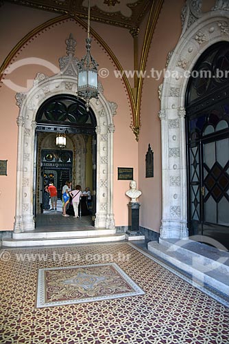  Entrance of the Royal Portuguese Reading Room (1887)  - Rio de Janeiro city - Rio de Janeiro state (RJ) - Brazil