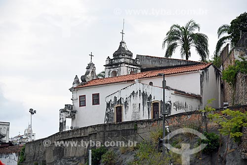  View of the Our Lady of Good Health Church from Porto Maravilha  - Rio de Janeiro city - Rio de Janeiro state (RJ) - Brazil