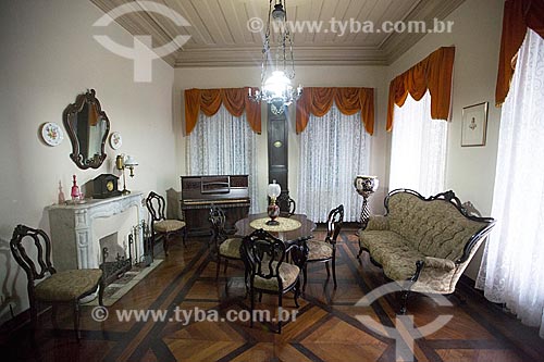  National Museum of Immigration and Colonization (1870) - living room with french furniture  - Joinville city - Santa Catarina state (SC) - Brazil
