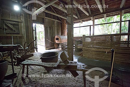  Inside of ranch of the National Museum of Immigration and Colonization (1870)  - Joinville city - Santa Catarina state (SC) - Brazil