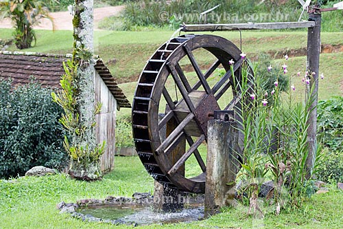  Water wheel  - Pomerode city - Santa Catarina state (SC) - Brazil