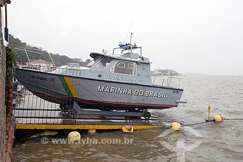 Motorboat of the Harbourmaster  - Laguna city - Santa Catarina state (SC) - Brazil
