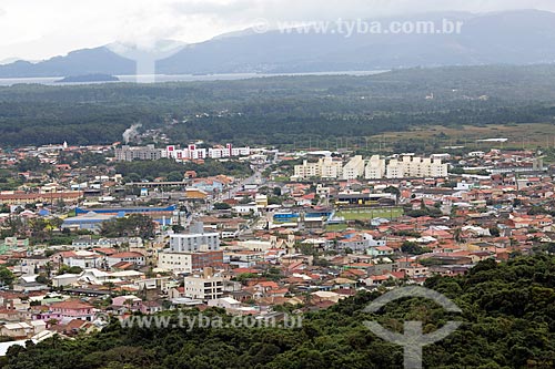  Top view of Laguna city from Gloria Hill  - Laguna city - Santa Catarina state (SC) - Brazil