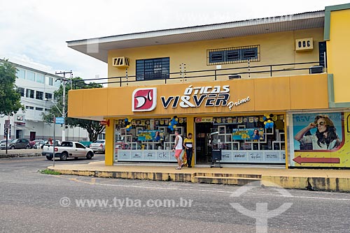  Facade of optical store - commercial street - City center neighborhood of the Macapa city  - Macapa city - Amapa state (AP) - Brazil