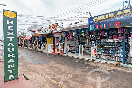  Facade of stores - commercial street - City center neighborhood of the Macapa city  - Macapa city - Amapa state (AP) - Brazil