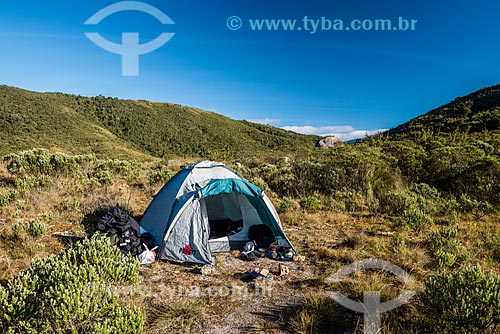  Camping - trail - Mantiqueira Mountain Range - Itatiaia National Park  - Itatiaia city - Rio de Janeiro state (RJ) - Brazil