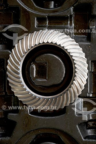  Detail of gear - automobile industry  - Sorocaba city - Sao Paulo state (SP) - Brazil