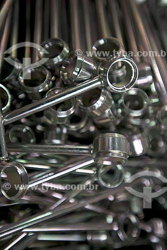  Detail of steel auto part - automobile industry  - Sorocaba city - Sao Paulo state (SP) - Brazil