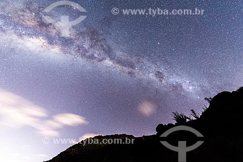  View of starry sky - Reboucas Shelter - Itatiaia National Park  - Itatiaia city - Rio de Janeiro state (RJ) - Brazil