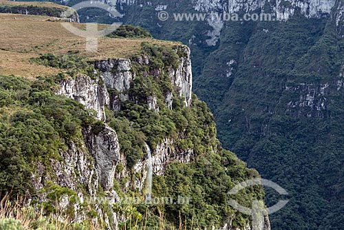 View of the Fortaleza Canyon - Aparados da Serra National Park  - Cambara do Sul city - Rio Grande do Sul state (RS) - Brazil