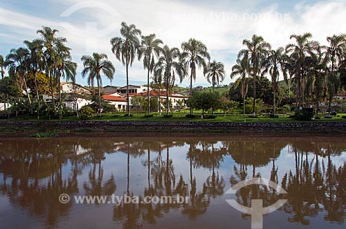  View of the Paraiba do Sul River waterfront  - Guararema city - Sao Paulo state (SP) - Brazil