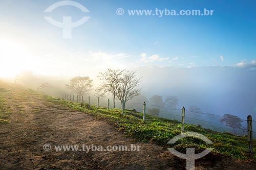  View of guarani city rural zone during the dawn  - Guarani city - Minas Gerais state (MG) - Brazil